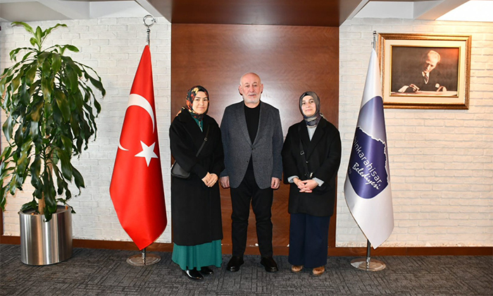 Şebinkarahisar’da Tamzara Dokuması İçin Güç Birliği: Kadınlar Dokuyor Kooperatifi’nden Başkan Şentürk’e Ziyaret