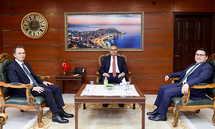 Şebinkarahisar Adliyesi’nden Vali Mustafa Koç’a Hayırlı Olsun Ziyareti