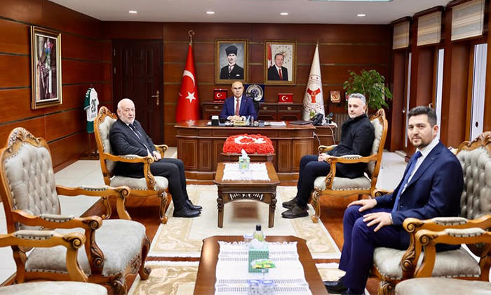 Başkan Ömer Şentürk ve AK Parti Heyetinden Vali Mustafa Koç’a Hayırlı Olsun Ziyareti