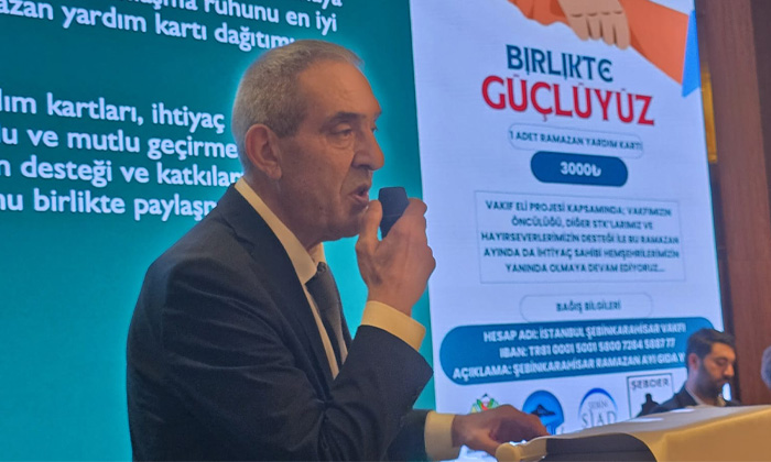 Şebinkarahisar Vakfı’nda güven tazelendi: Hasan Satıcı yeniden başkan seçildi!