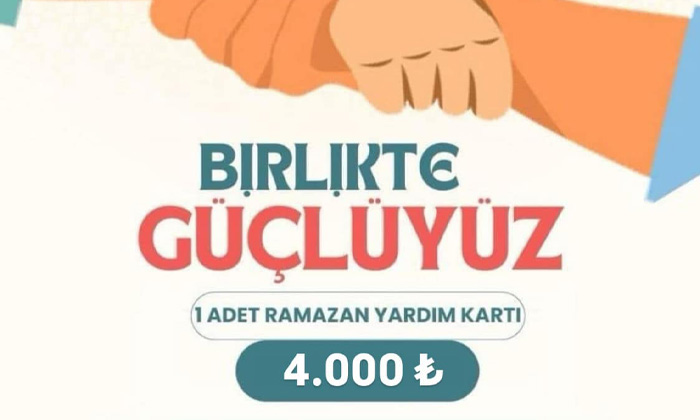 Şebinkarahisar Vakfı'ndan Ramazan seferberliği: 4.000 TL'lik yardım kartları ile gönül köprüsü