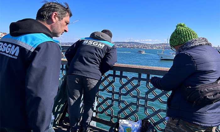 Galata Köprüsü ve Atatürk Köprüsü’nde Amatör Balıkçılara Sıkı Denetim