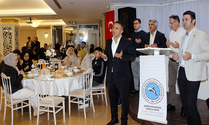 Turpçu Köyü Derneği Geleneksel İftar Sofrasında Buluştu: Genç Başkan Sabri Kaplan’dan Birlik Mesajı