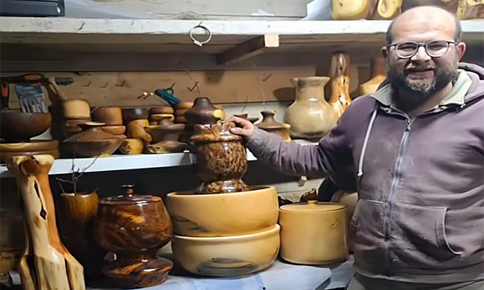 Şebinkarahisarlı Ustanın Elinde Hayat Bulan Eşsiz 'Sarıçam' Mucizesi