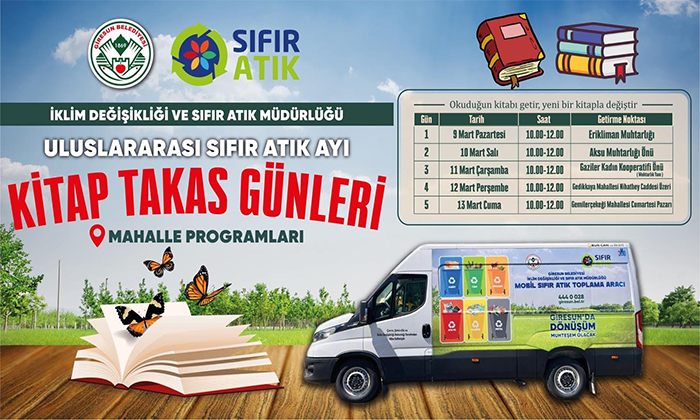 Kitap Takas Günleri Başlıyor: Okuduğun Kitabı Getir Yenisini Al