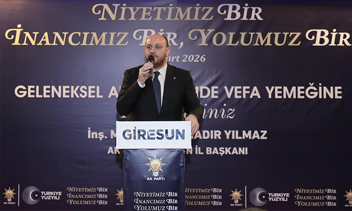 AK Parti Teşkilat Başkanı Ahmet Büyükgümüş Giresun’da: 