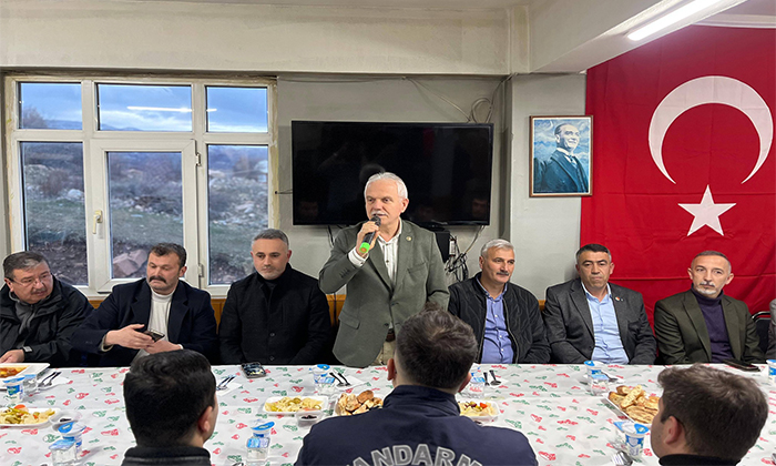 Milletvekili Nazım Elmas Balcana Köyü’nde İftar Sofrasına Konuk Oldu