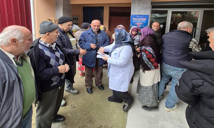Tirebolu Kuzgun Köyü’nde Sağlık Taraması: Muhtar Hayati Yiğit’ten Teşekkür Mesajı