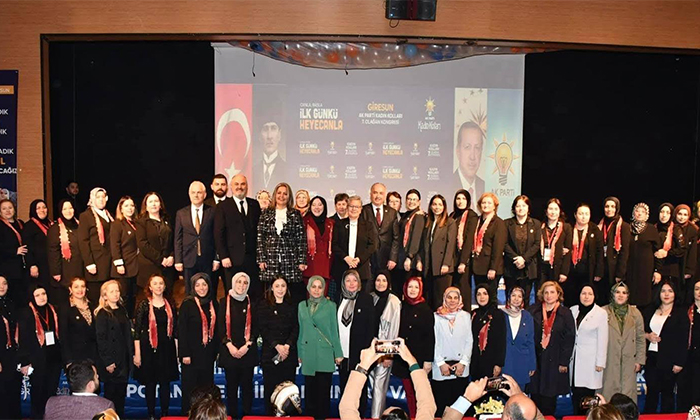 AK Parti Giresun Kadın Kolları Türkiye İkincisi Oldu