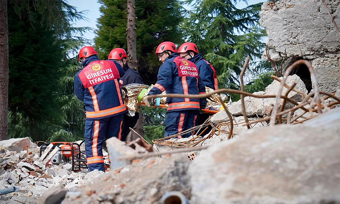 Giresun’da Gerçeği Aratmayan Deprem Tatbikatı: Şebinkarahisar Merkezli 7.1 Senaryosu