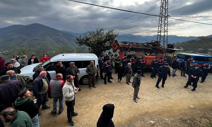 Tirebolu’da Maden Gerginliği: 