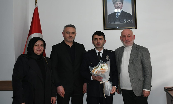 Şebinkarahisar Belediye Başkanı Ömer Şentürk’ten Emniyet Teşkilatına Anlamlı Ziyaret
