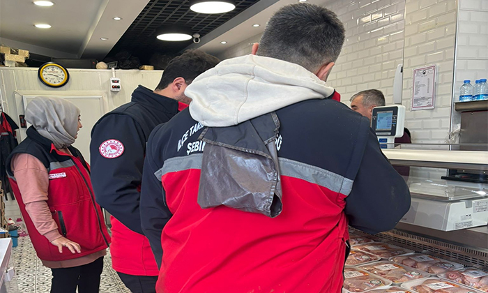 Şebinkarahisar'da Bayram Öncesi Sıkı Gıda Denetimi