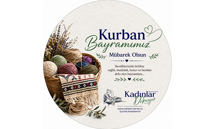 Şebinkarahisar Kadınlar Dokuyor Kooperatifi’nden Bayram Mesajı
