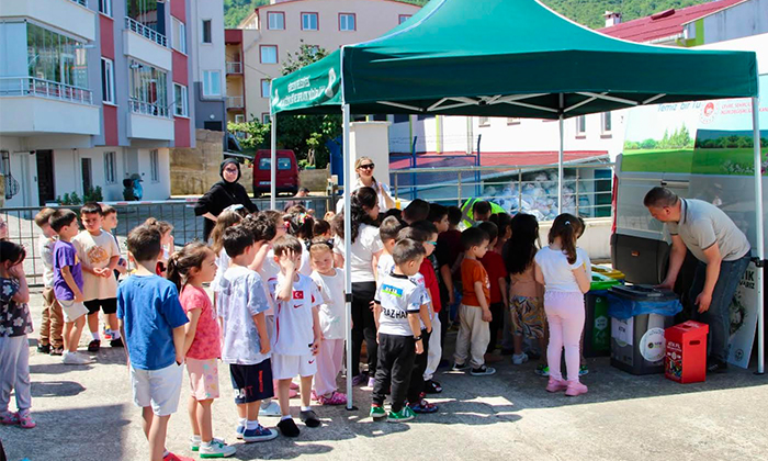 Giresun’da Miniklere Çevre Eğitimi: Fındık Yurdu Anaokulu'nda Sıfır Atık Etkinliği