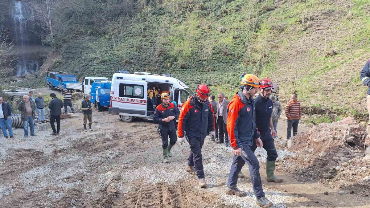 Trabzon’da göçük altında kalan işçilerin kimlikleri belirlendi
