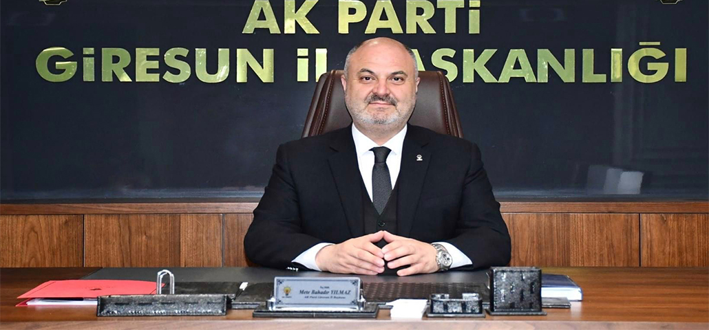 AK Parti Giresun İl Başkanı Yılmaz, seçim sonuçlarını değerlendirdi